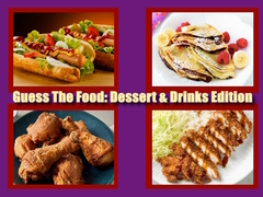 leikur Guess The Food: Dessert & Drinks Edition