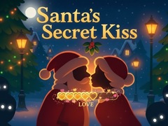 leikur Santa's Secret Kiss