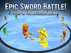 leikur Epic Sword Battle! Fight in the Ragdoll Arena!