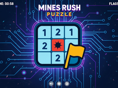 leikur Mines Rush Puzzle