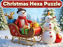 leikur Christmas Hexa Puzzle