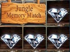 leikur Jungle Memory Match