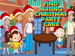 leikur Find Missing Christmas Party Cake