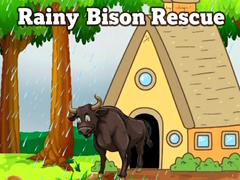 leikur Rainy Bison Rescue