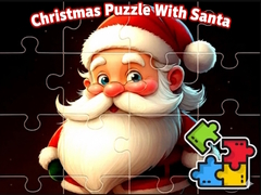 leikur Christmas Puzzle With Santa