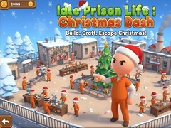 leikur Idle Prison Life Christmas Dash