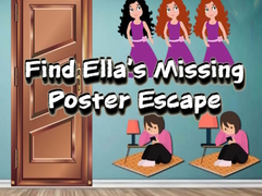leikur Find Ella’s Missing Poster Escape