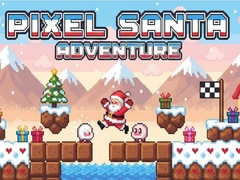 leikur Pixel Santa Adventure