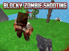 leikur Blocky Zombie Shooting