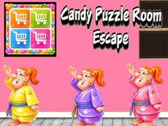 leikur Candy Puzzle Room Escape
