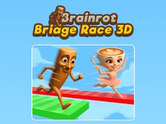 leikur Brainrot Bridge Race 3D