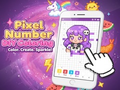 leikur Pixel Number  DIY Coloring