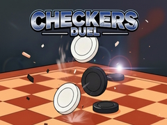 leikur Checkers - Duel