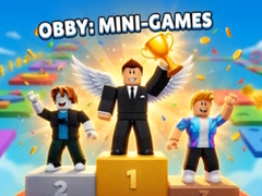 leikur Obby: Mini-Games