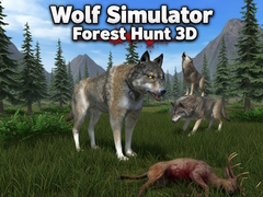 leikur Wolf Simulator Forest Hunt 3D