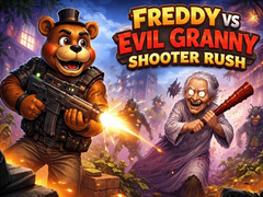 leikur Freddy vs Evil Granny Shooter Rush