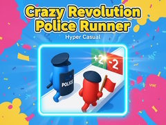 leikur Crazy Revolution Police Runner : Hyper Casual
