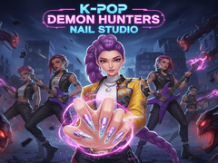 leikur K-Pop Demon Hunters Nail Studio