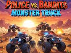 leikur Police vs Bandits: Monster Truck