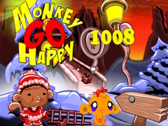 leikur Monkey Go Happy Stage 1008
