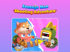 leikur Sausage Man Shooting Adventure
