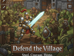leikur Defend the village