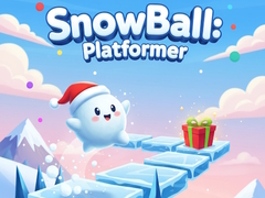 leikur SnowBall: Platformer