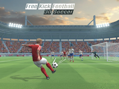 leikur Free Kick Football: 3D Soccer