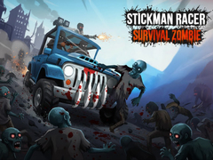 leikur Stickman Racer Survival Zombie