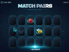 leikur Match Pairs Memory Challenge