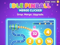 leikur Idle PinBall Merge Clicker