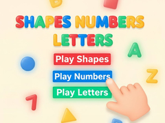 leikur Shapes Numbers Letters