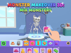 leikur Monster Makeover 3D Mix Monsters