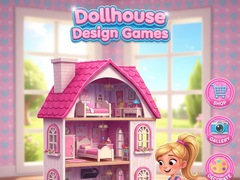 leikur Dollhouse Design Games