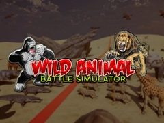 leikur Wild Animal Battle Simulator