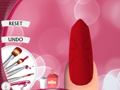 leikur Cute Nail Art Designs Game 3D