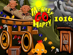 leikur Monkey Go Happy Stage 1016