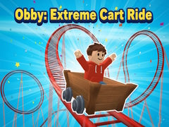 leikur Obby: Extreme Cart Ride