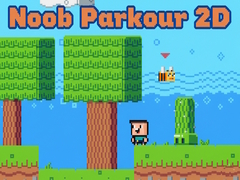 leikur Noob: Parkour 2D