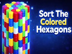 leikur Sort The Colored Hexagons
