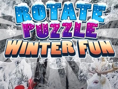 leikur Rotate Puzzle Winter Fun