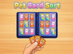 leikur Pet Card Sort