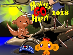 leikur Monkey Go Happy Stage 1018