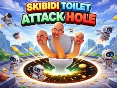 leikur Skibidi Toilet Attack Hole