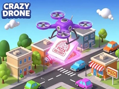 leikur Crazy Drone Pizza Delivery