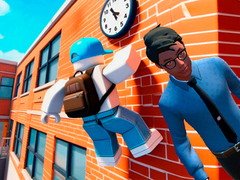 leikur School Escape: Obbie Run!