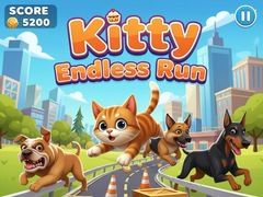 leikur Kitty Endless Run