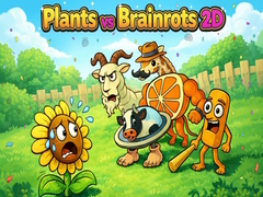 leikur Plants vs Brainrots 2D