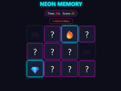 leikur Neon Memory