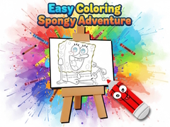 leikur Easy Coloring Spongy Adventure